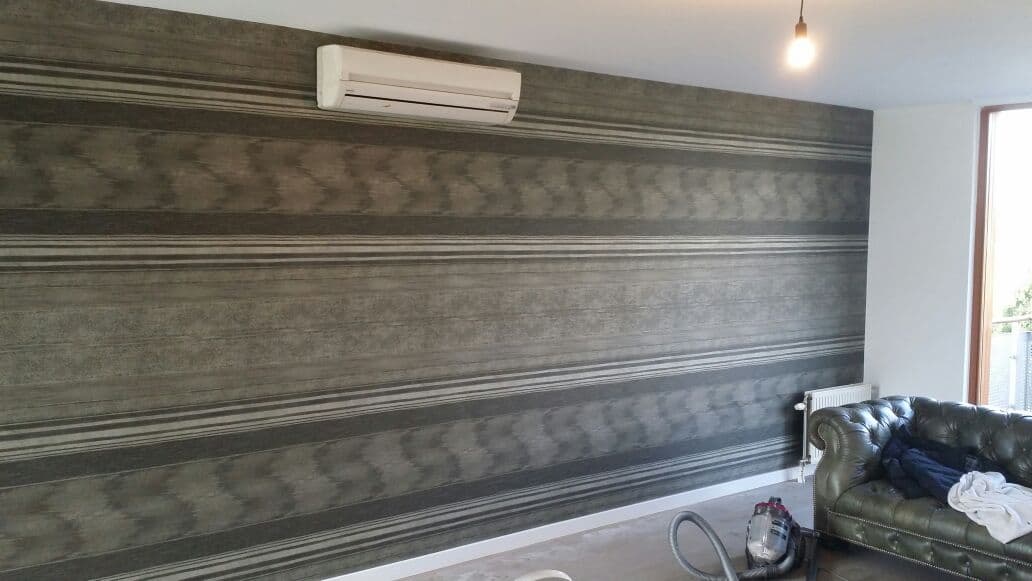 Behangproject afgewerkt