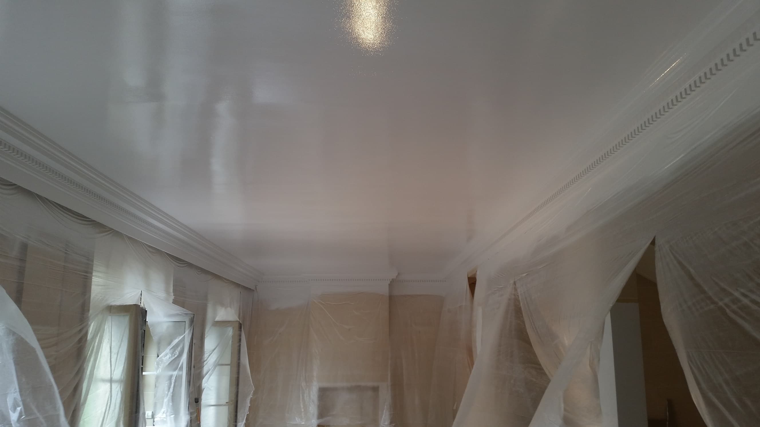 Spuitwerk eindresultaat